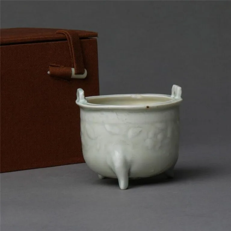 唐三彩萬年蓋壶